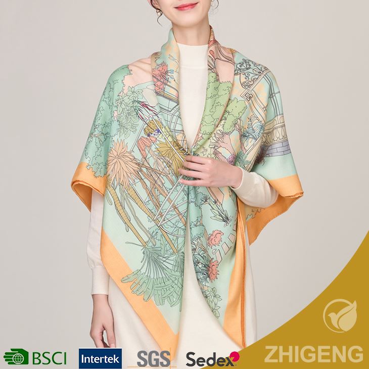 Custom Lady Silk Scarf