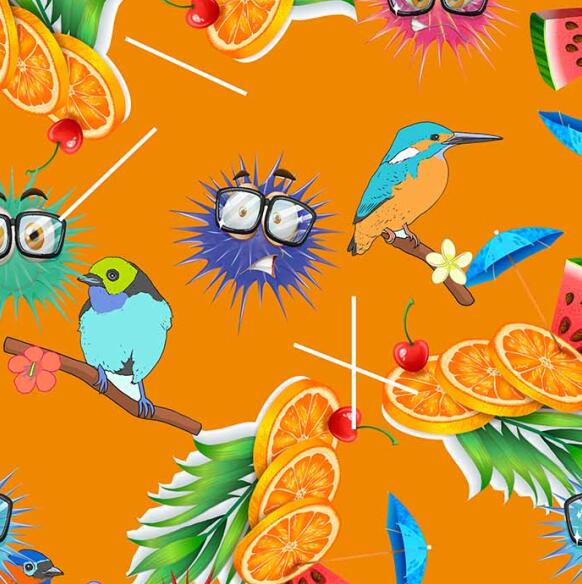 wholesale Print Silk Scarf factory